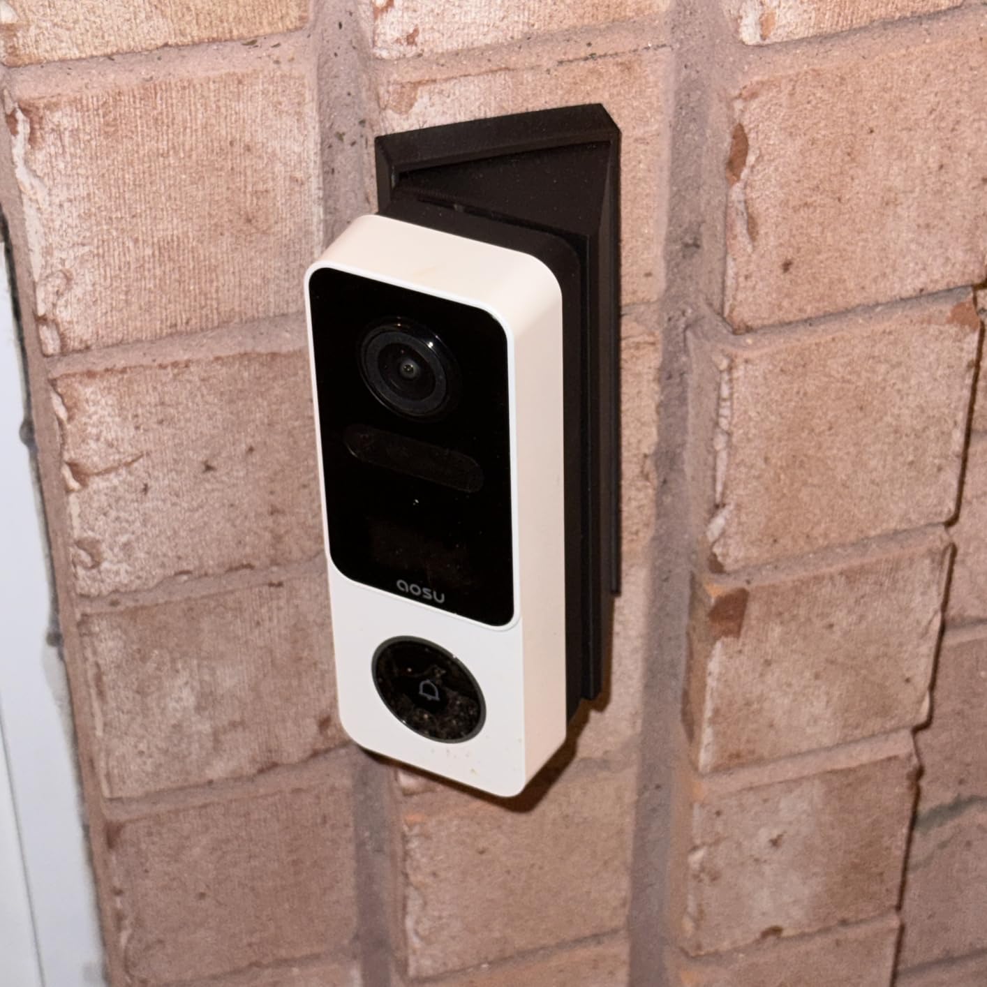 aosu Video Doorbell Camera Wireless, 2K QHD, 170° Wide Angle, 2.4 GHz WiFi customer photo 1
