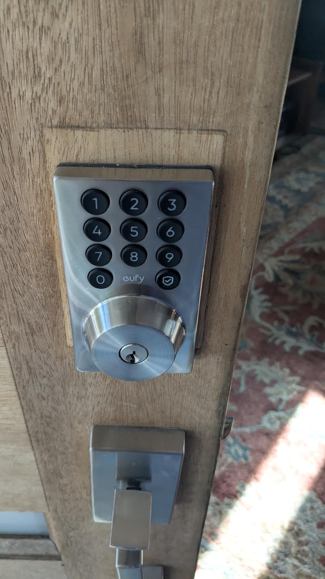 eufy Security Smart Lock C30, Keyless Entry Door Lock, Built-in WiFi, Black customer photo 1
