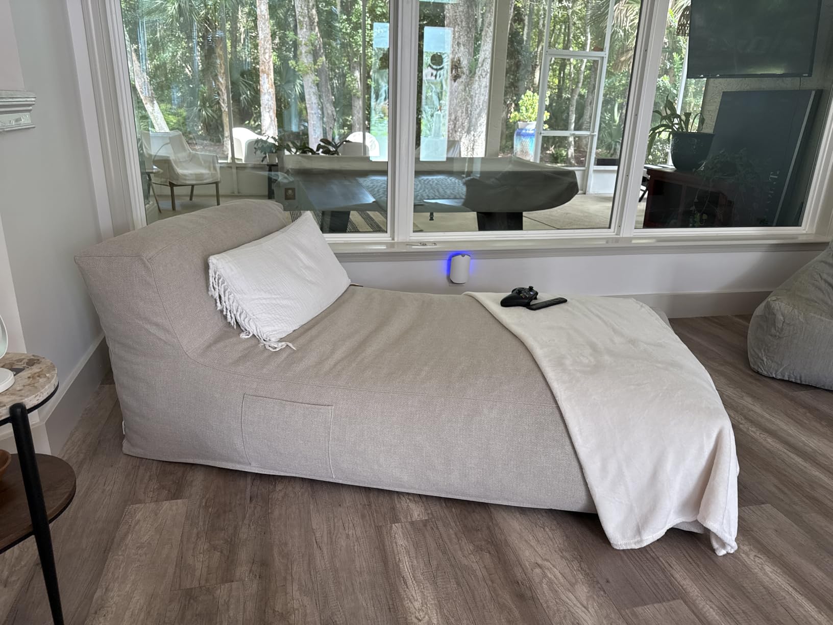 SUNPEAK Outdoor Bean Bag Lounger Daybed Lazy Sofa Bed for Pool Patio customer photo 1