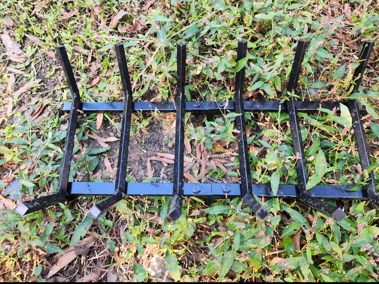 FEED GARDEN 30 Inch Fireplace Grate, 1/2