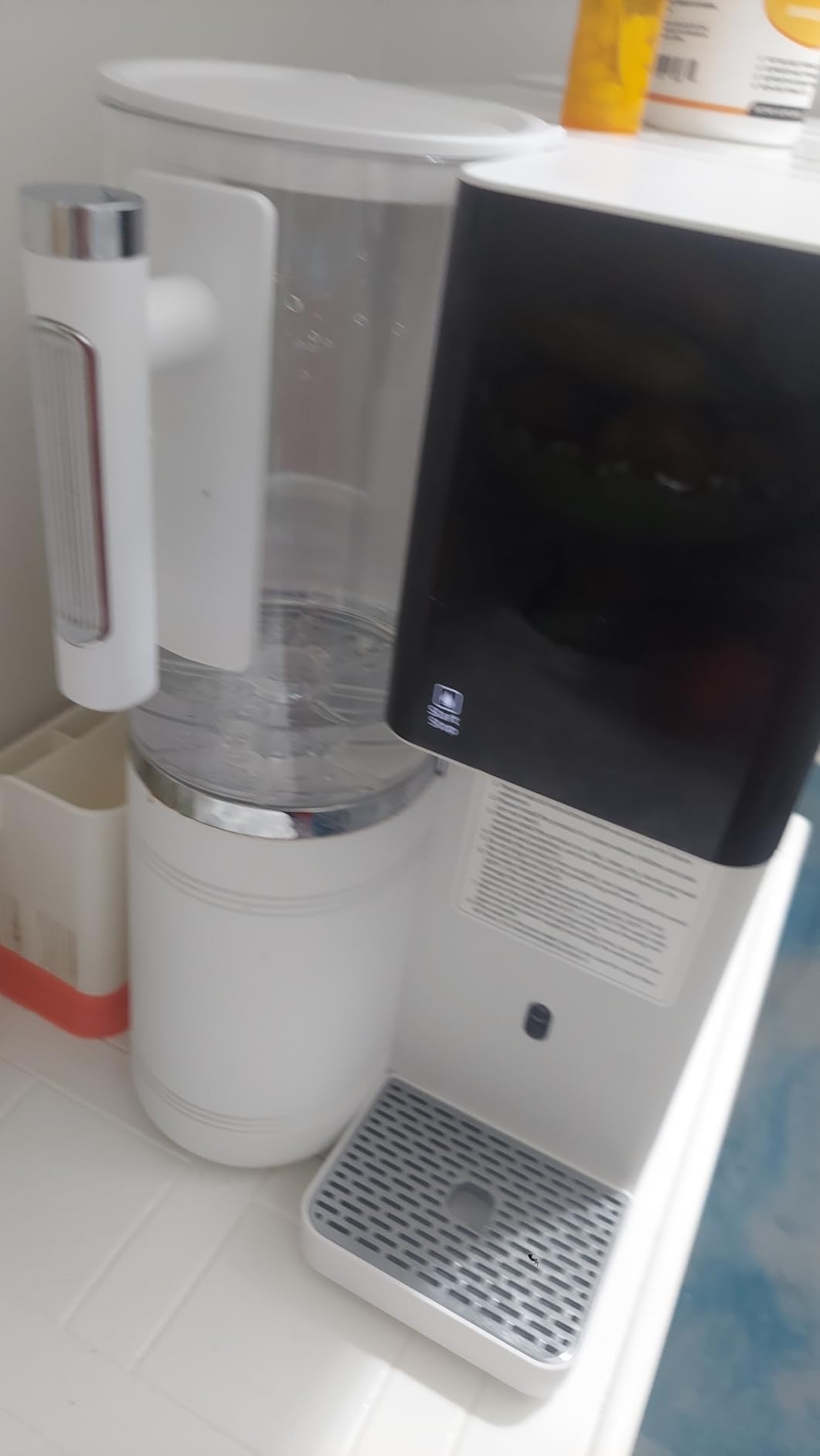 DREO Reverse Osmosis Water Filter Countertop, 7-Stage RO Water Filtration System, Installation-Free, Reduce TDS, Water Filter Pitcher for Home, Kitchen, 3:1 Pure to Drain, WF511 Upgraded customer photo 1