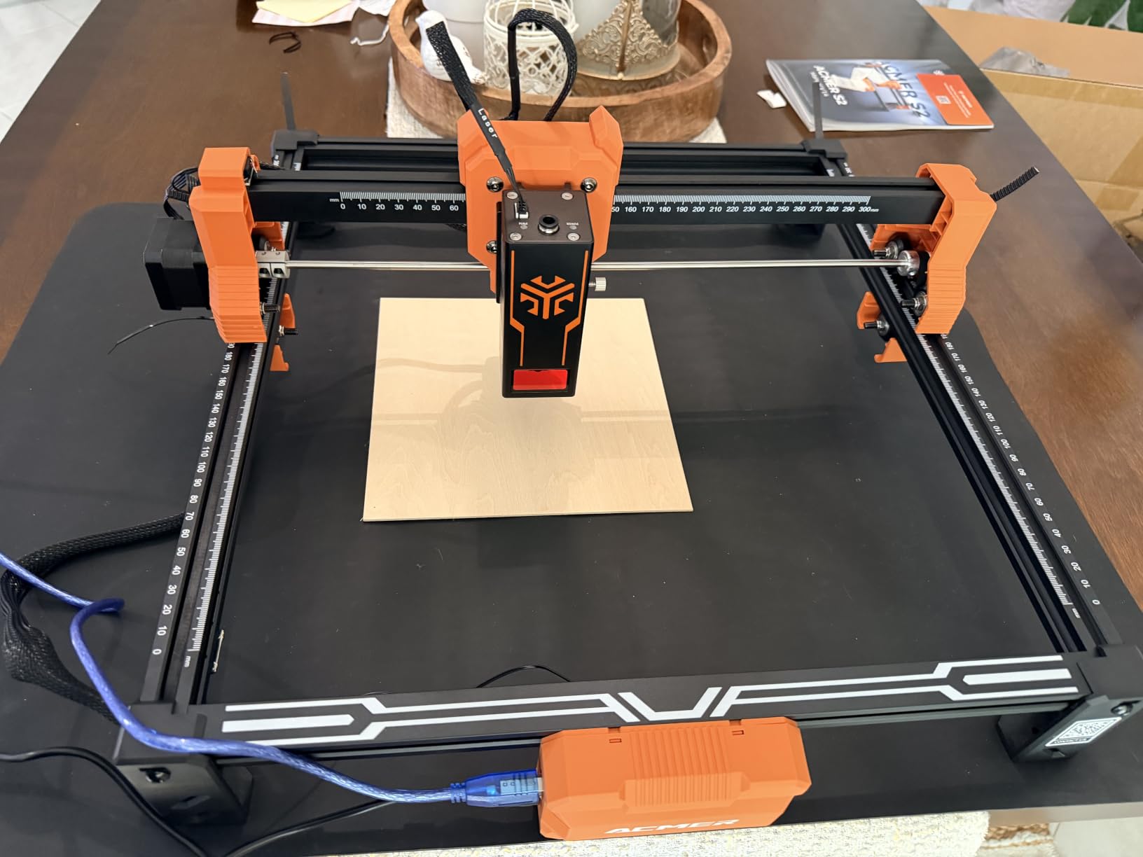 ACMER S2 Laser Engraver, 12000mW Laser Cutter Engraving Machine customer photo 1