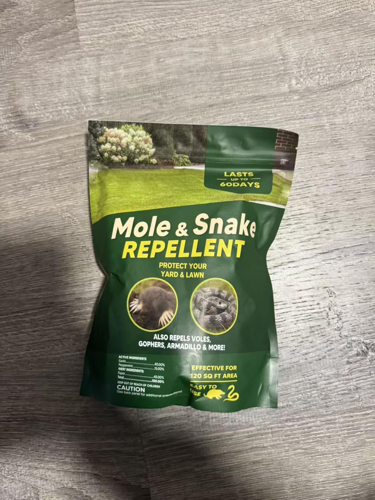 Mole & Snake Repellent, Gopher & Groundhog Repellent Outdoor-16P customer photo 2