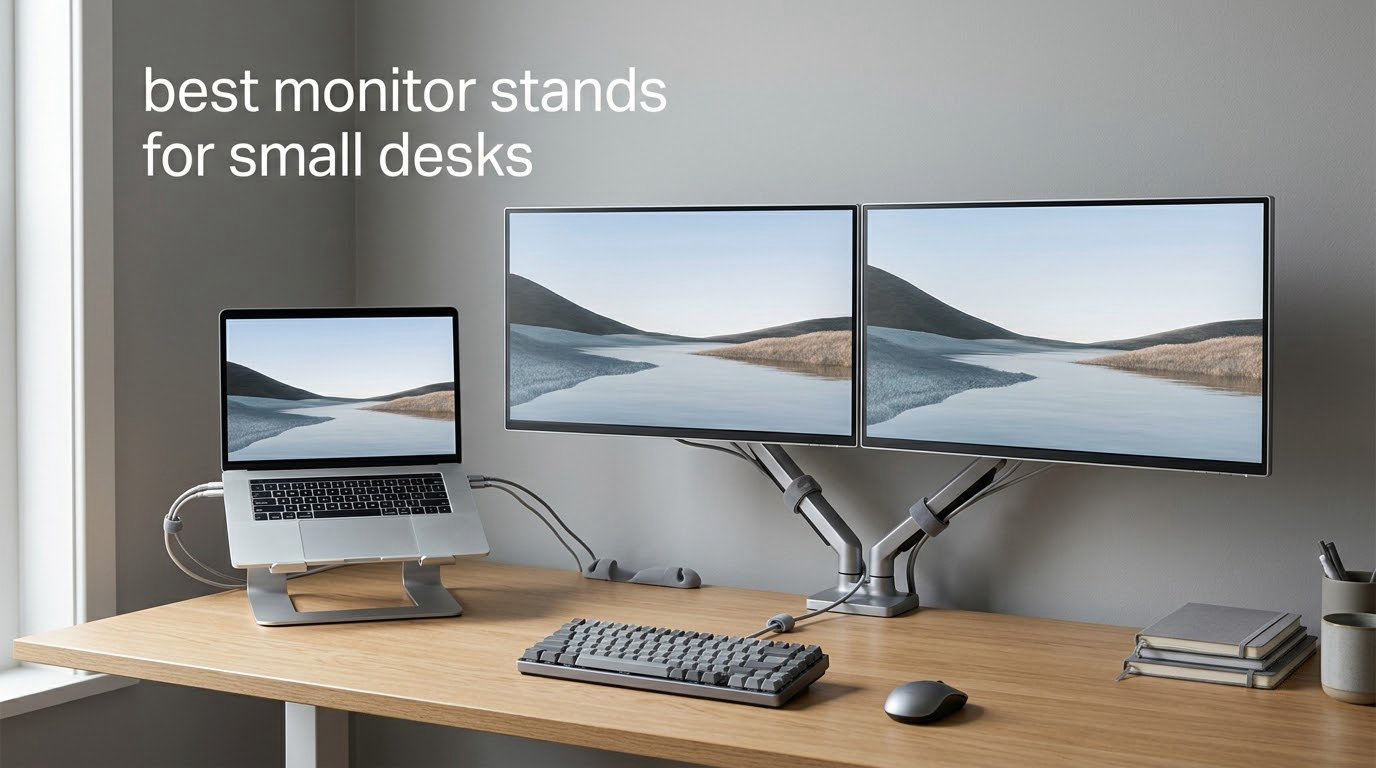 best monitor stands for small desks
