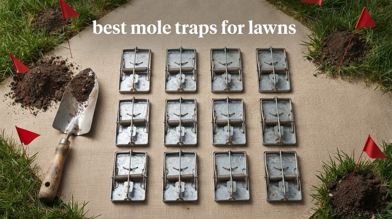 best mole traps for lawns