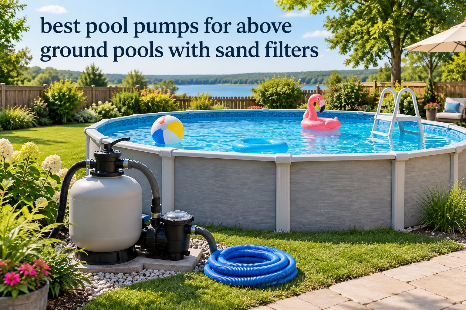best pool pumps for above ground pools with sand filters