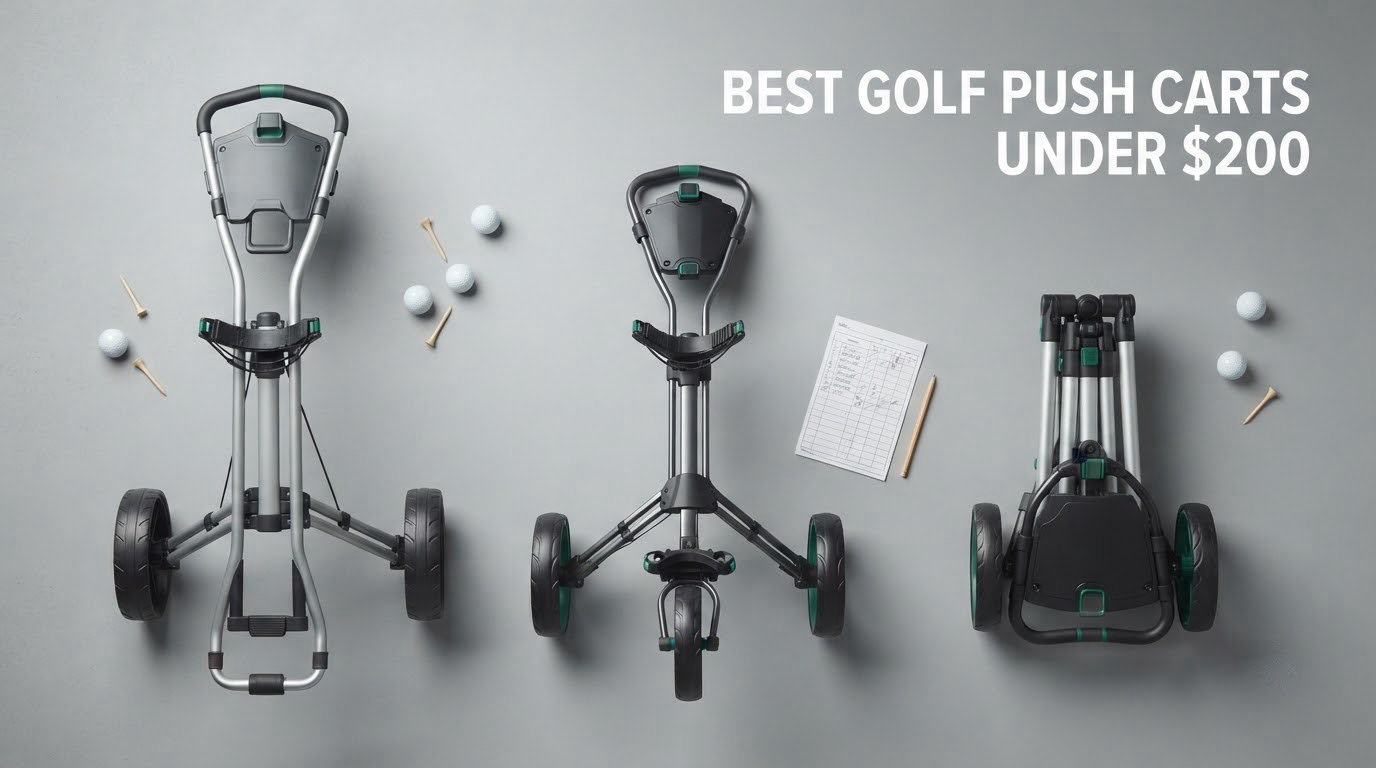 best golf push carts under $200