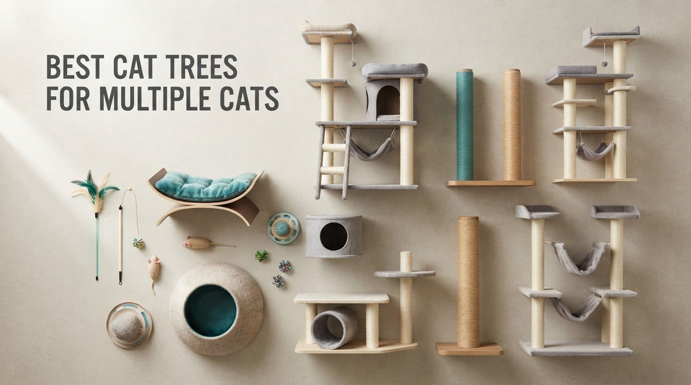 best cat trees for multiple cats