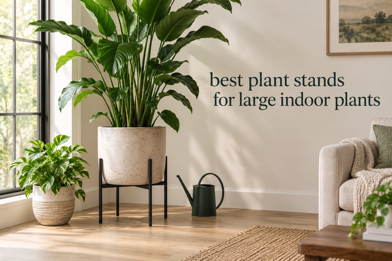 best plant stands for large indoor plants