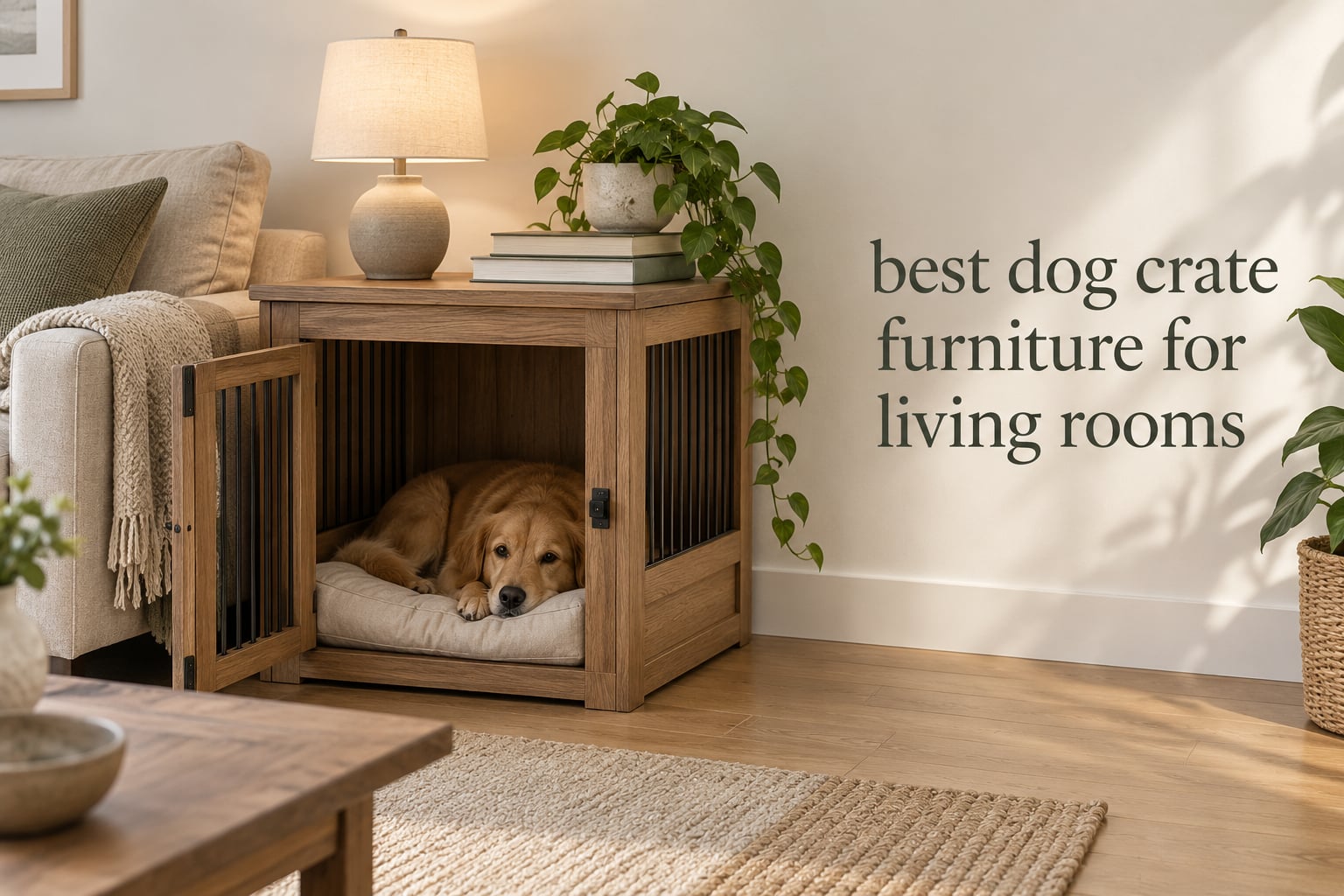 best dog crate furniture for living rooms