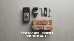 best doorbell mounts for brick walls