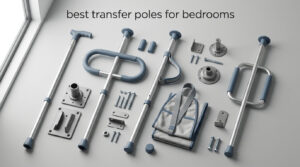 best transfer poles for bedrooms