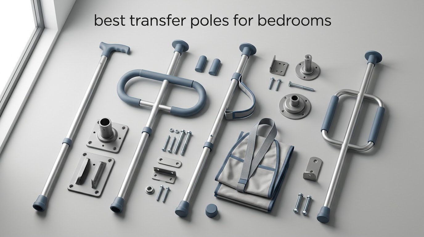 best transfer poles for bedrooms
