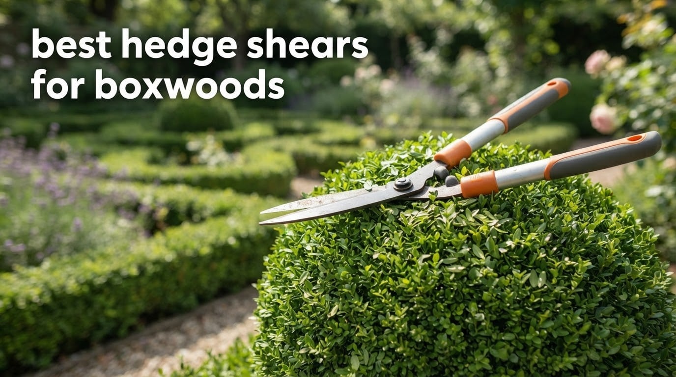 best hedge shears for boxwoods