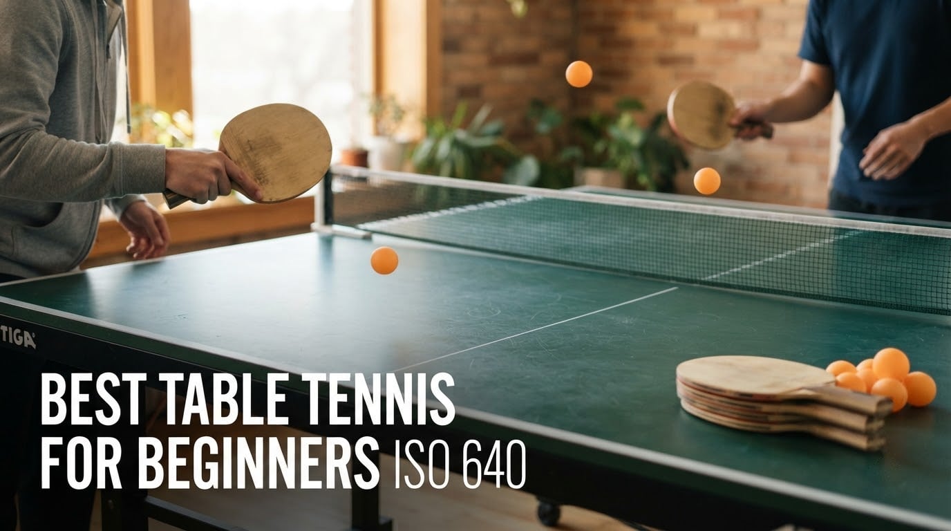 best table tennis paddles for beginners
