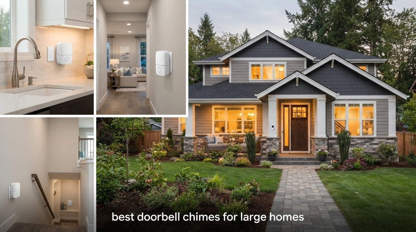 best doorbell chimes for large homes