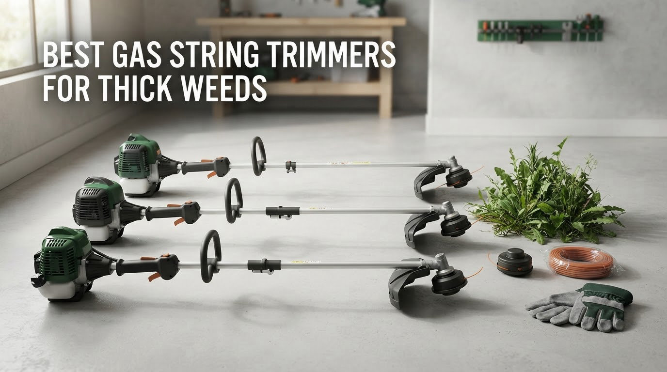 best gas string trimmers for thick weeds