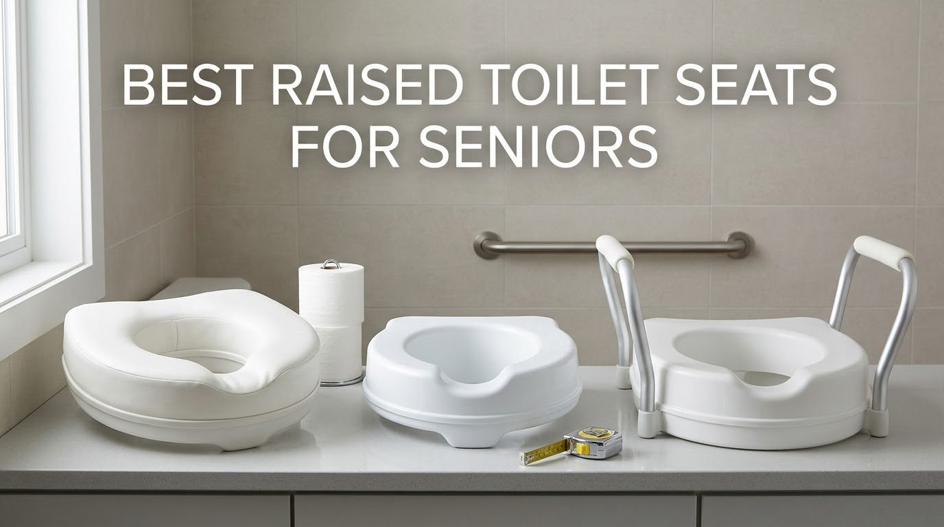 best raised toilet seats for seniors