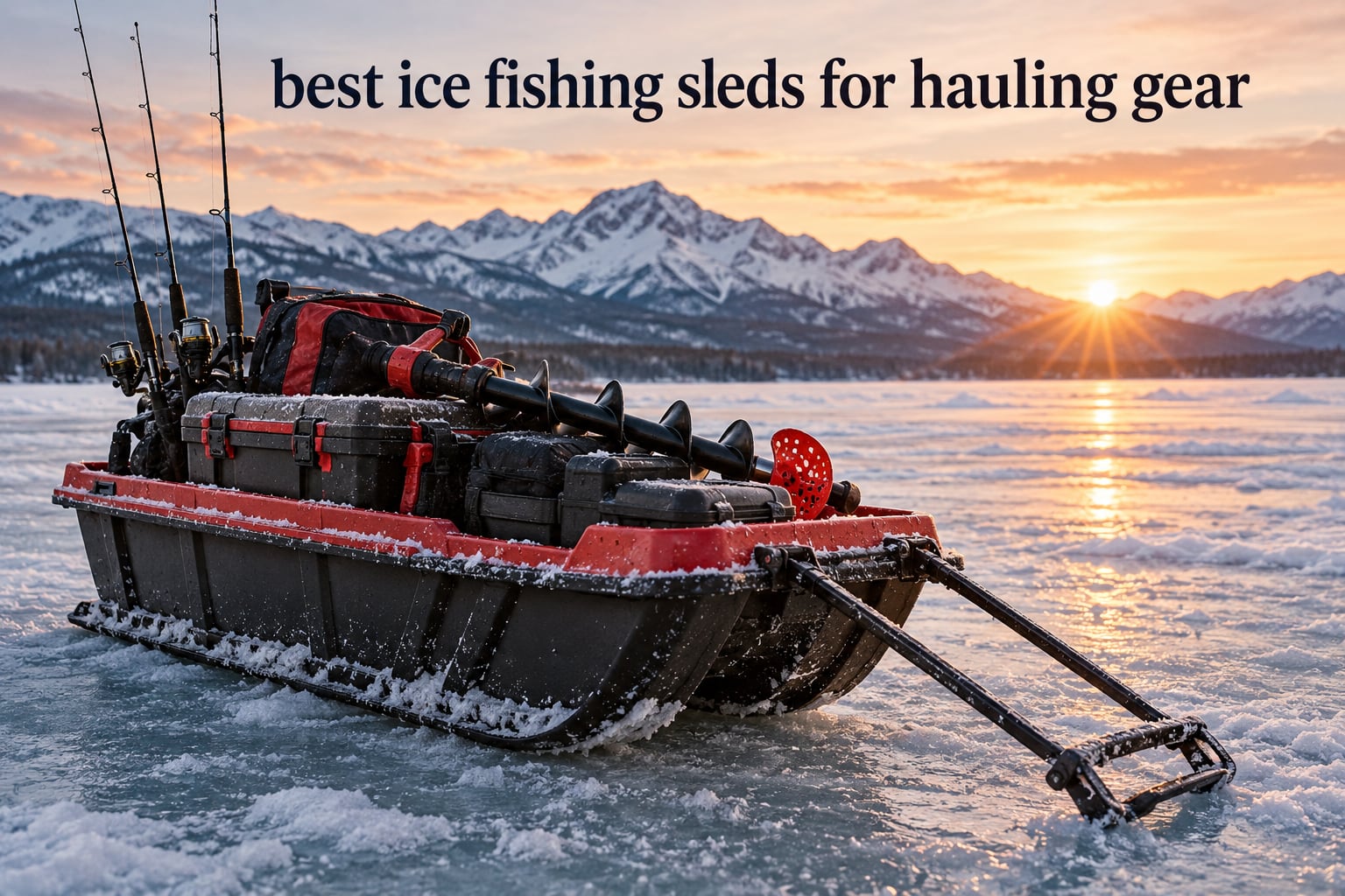 best ice fishing sleds for hauling gear
