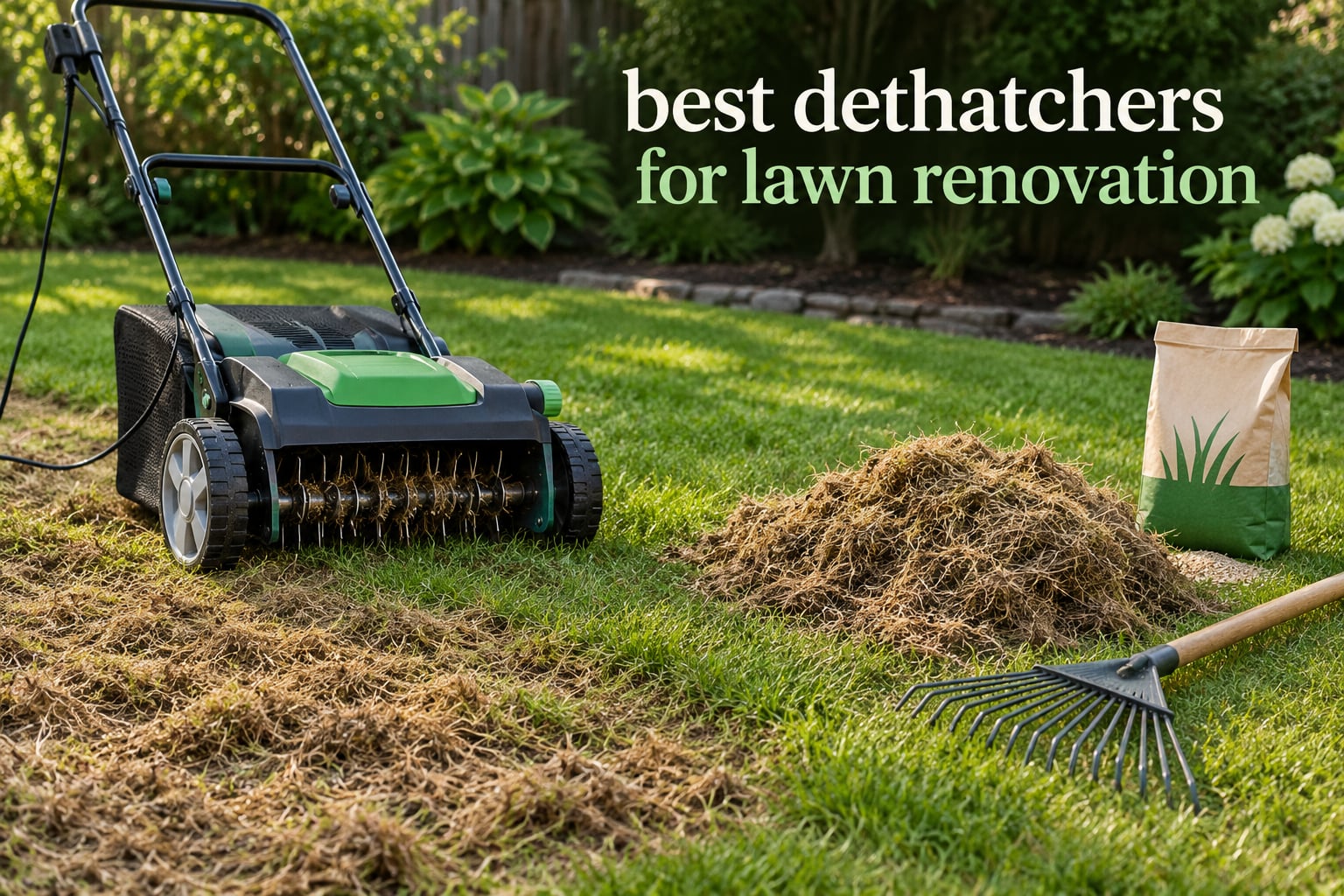 best dethatchers for lawn renovation
