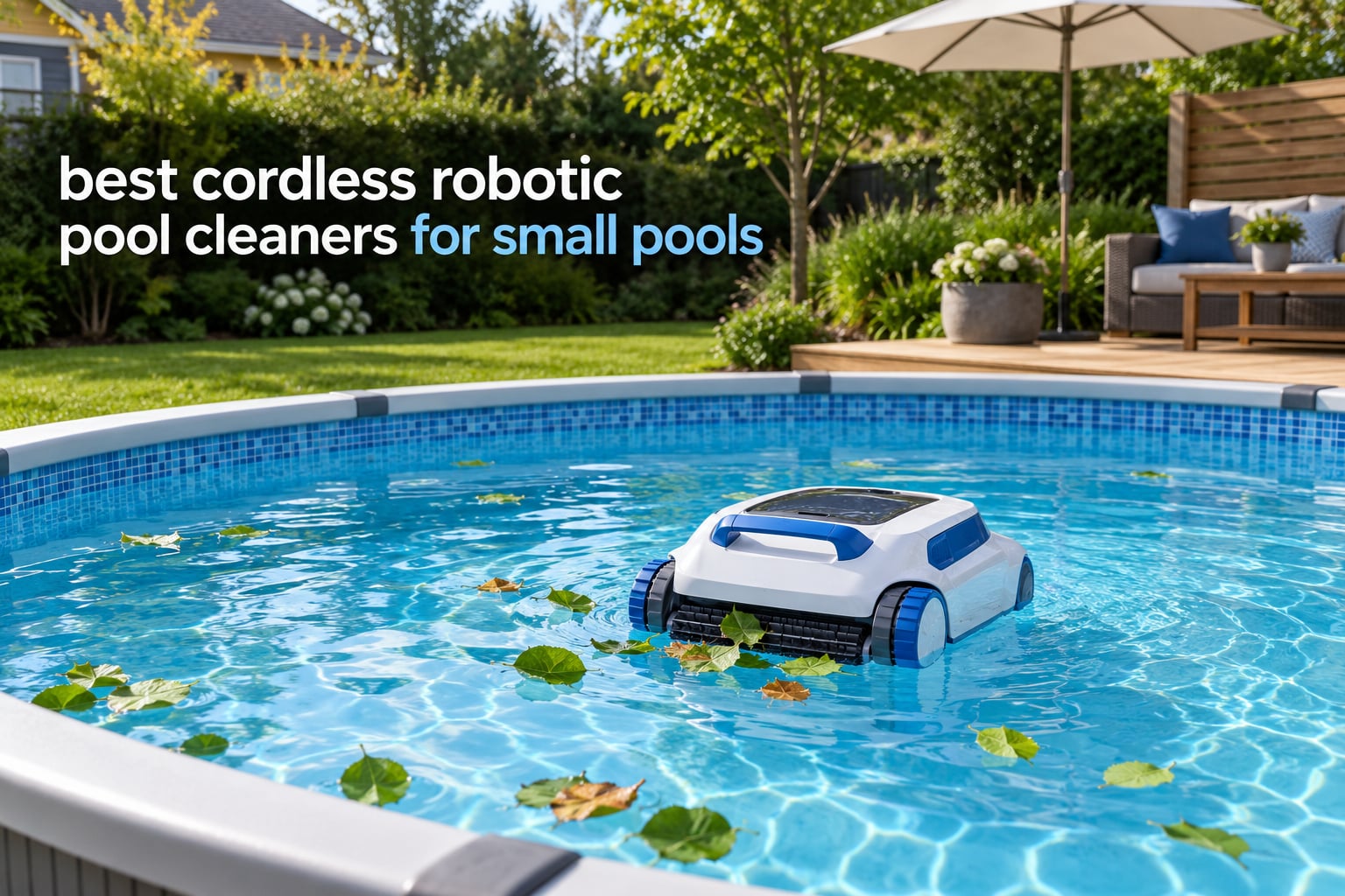best cordless robotic pool cleaners for small pools