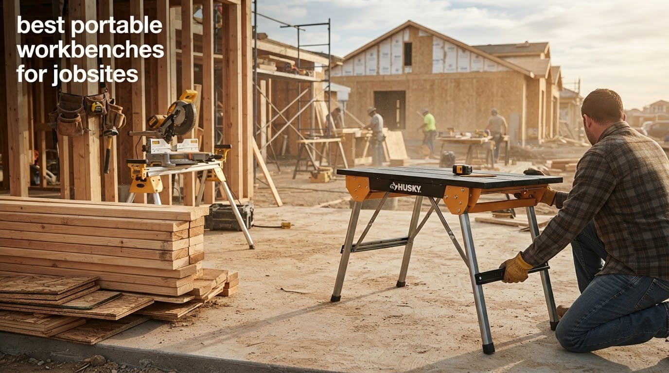 best portable workbenches for jobsites