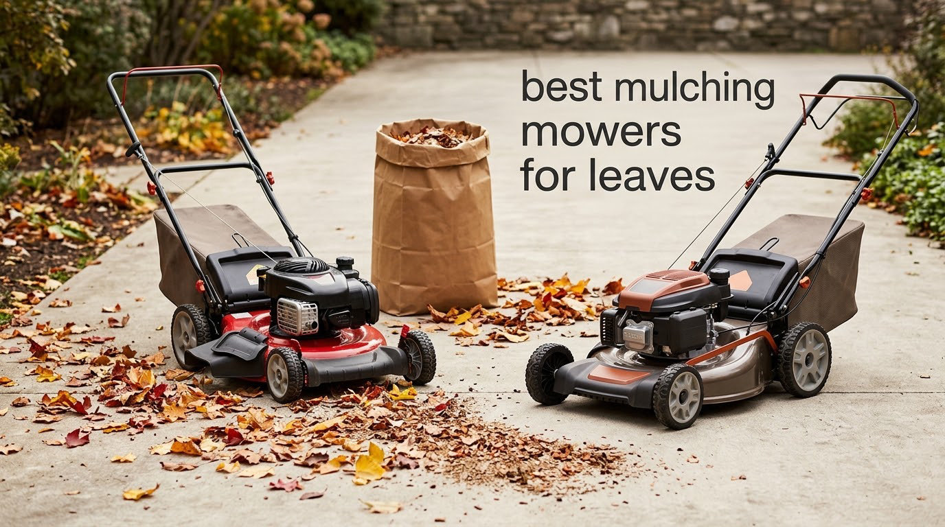 best mulching mowers for leaves
