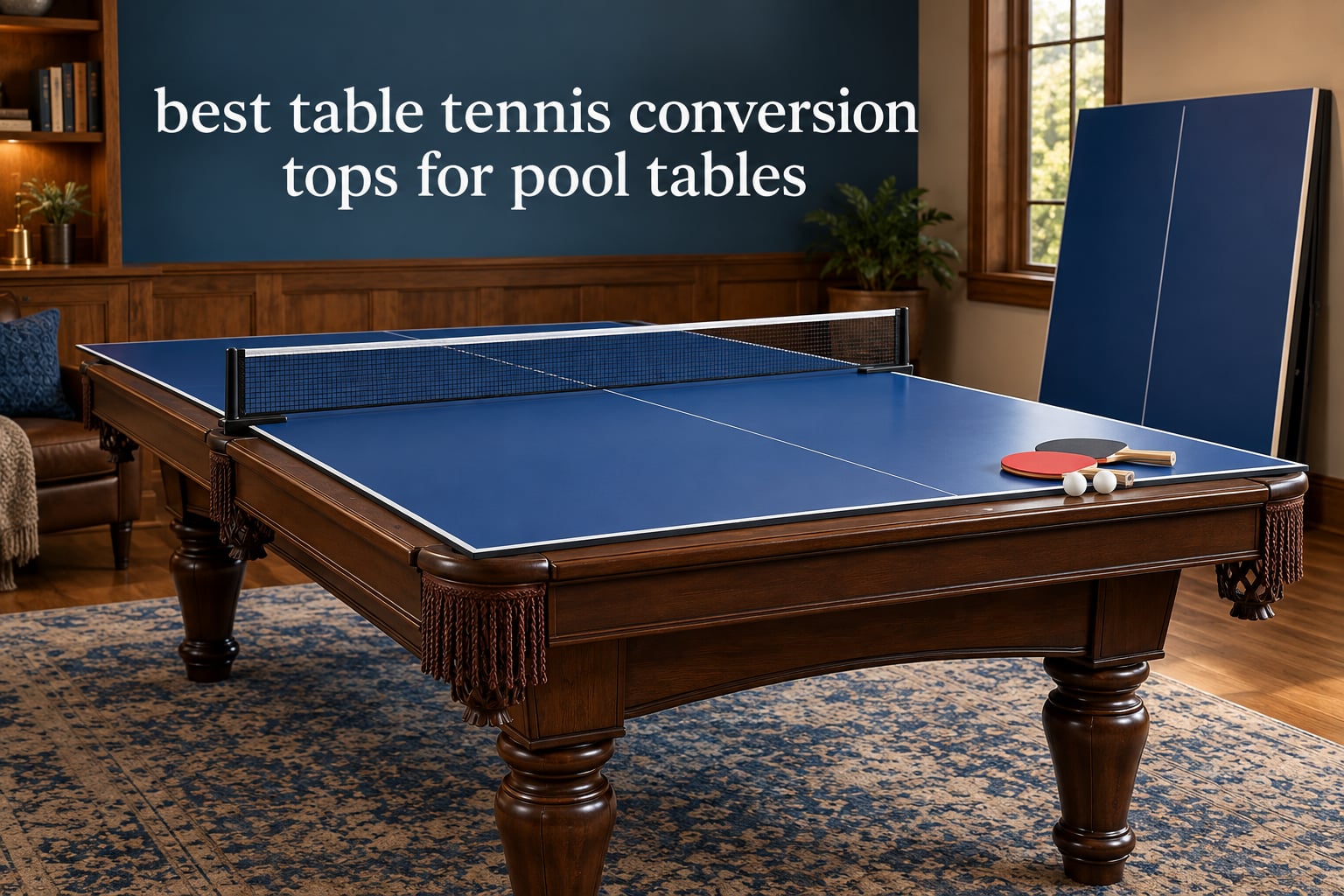 best table tennis conversion tops for pool tables
