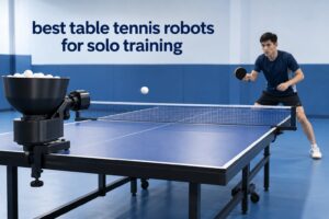 best table tennis robots for solo training