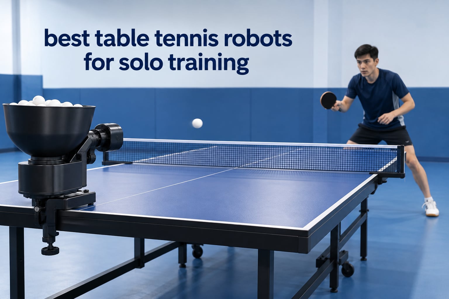 best table tennis robots for solo training