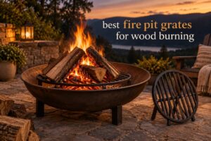 best fire pit grates for wood burning