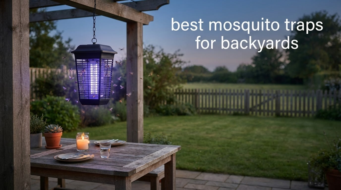 best mosquito traps for backyards