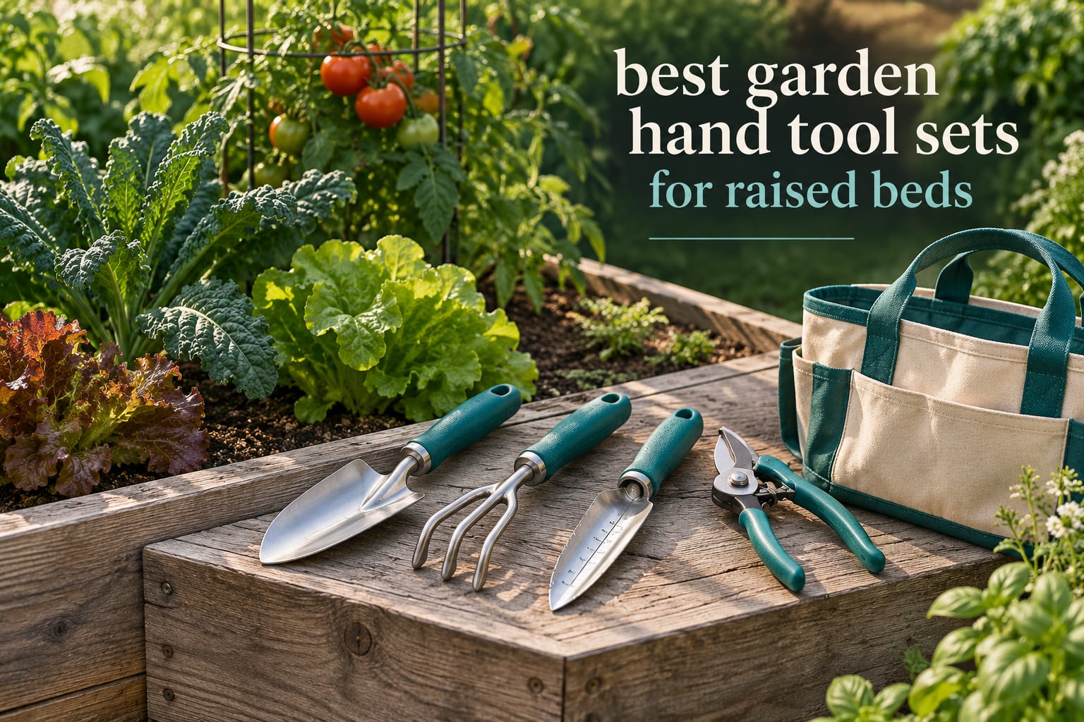 best garden hand tool sets for raised beds
