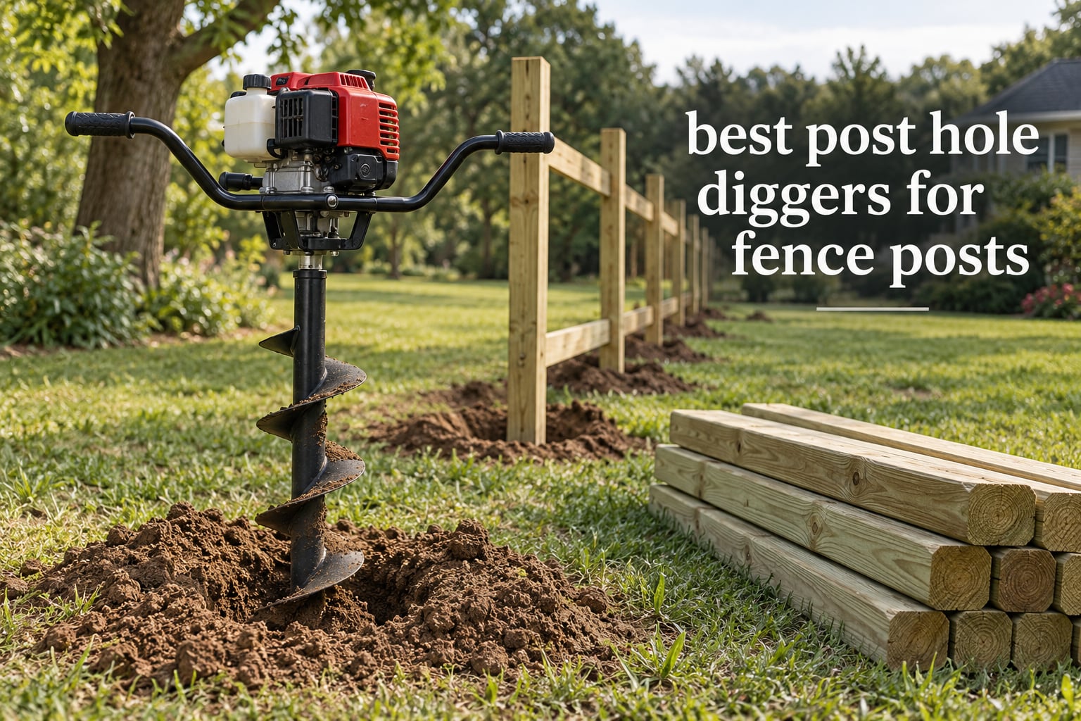 best post hole diggers for fence posts