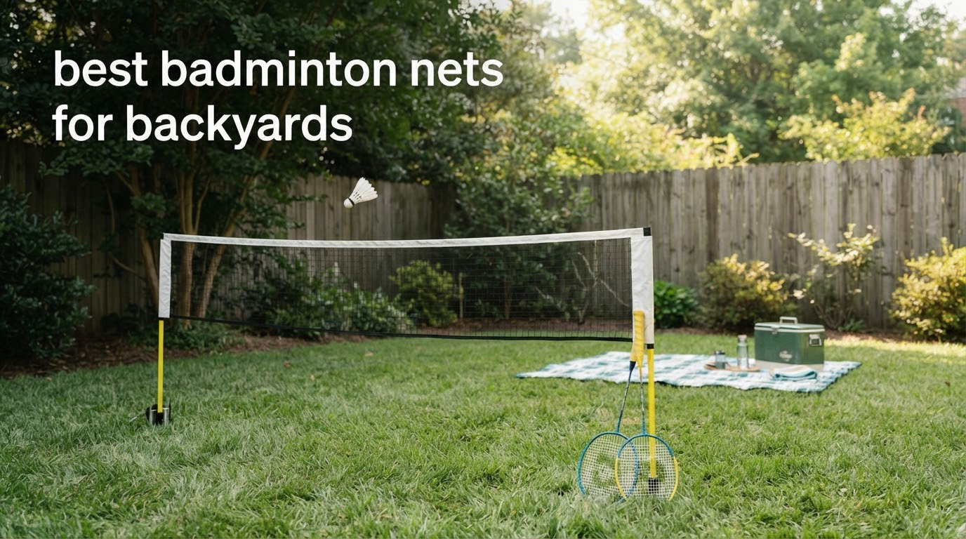 best badminton nets for backyards