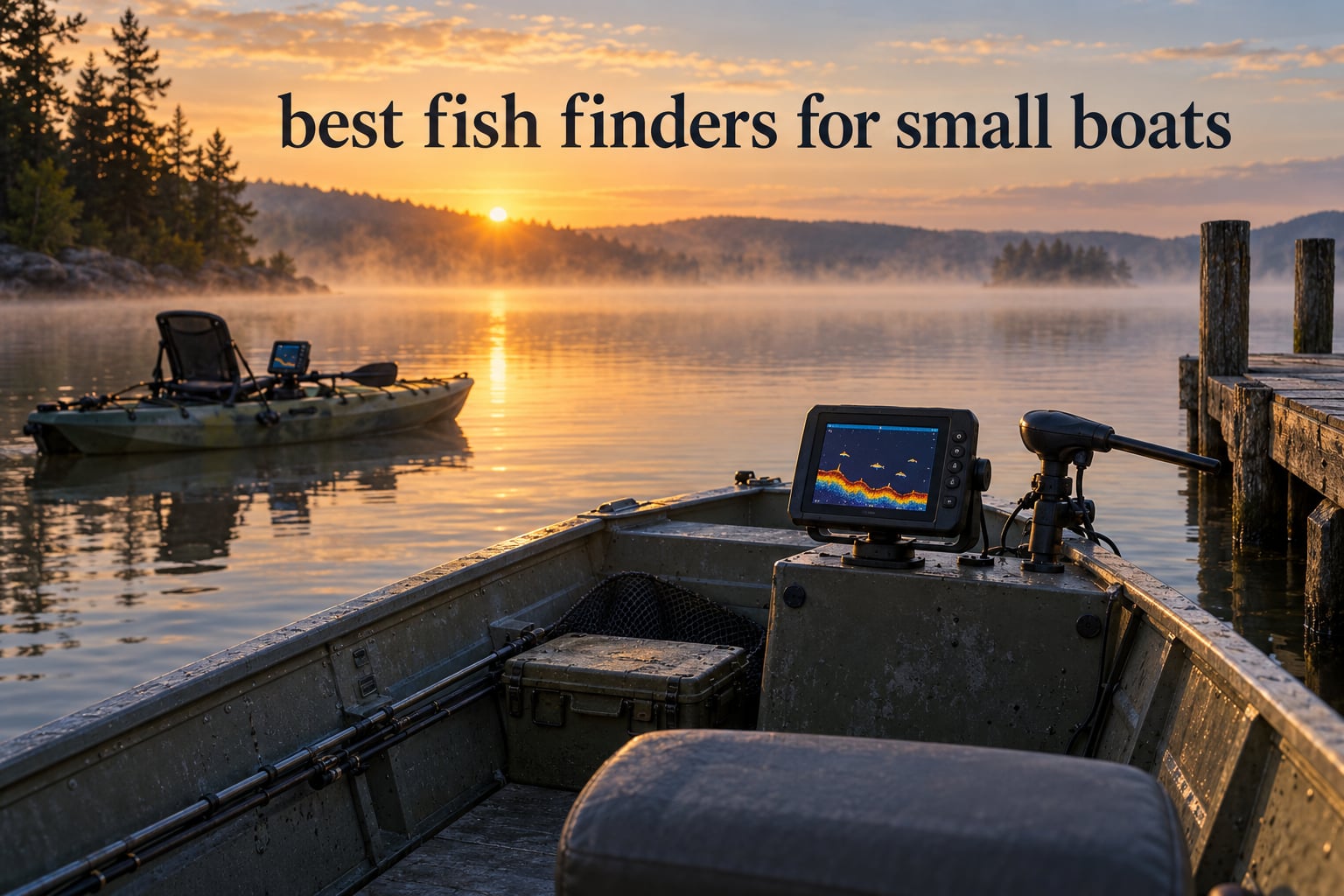 best fish finders for small boats