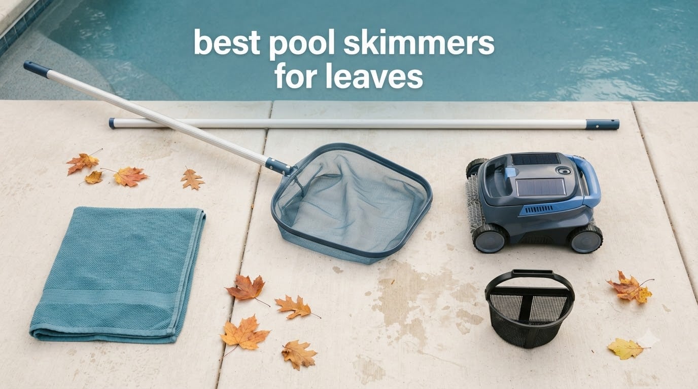 best pool skimmers for leaves