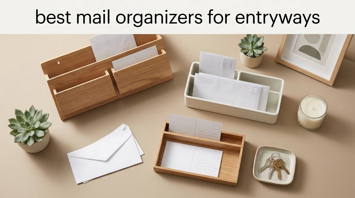 best mail organizers for entryways