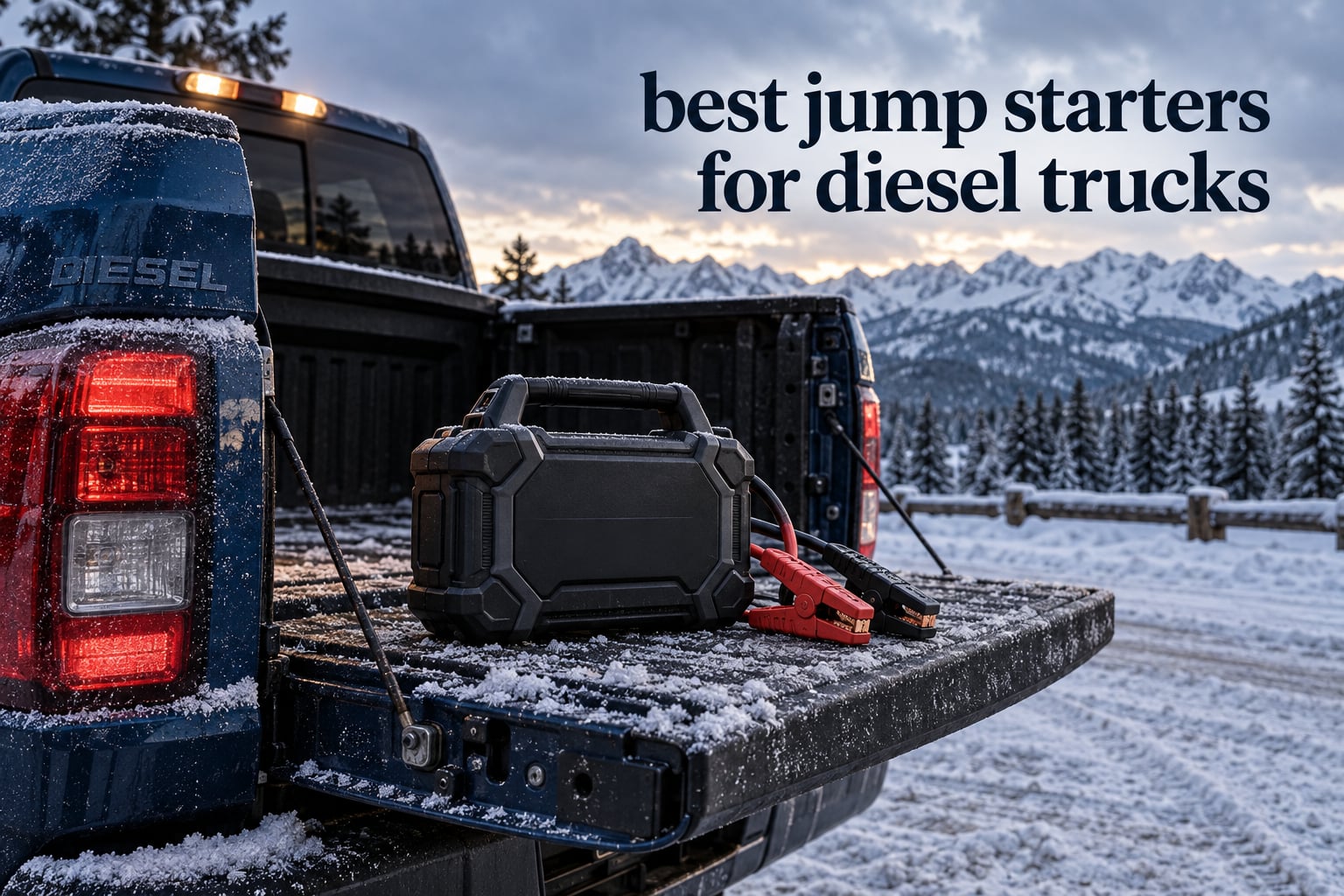 best jump starters for diesel trucks