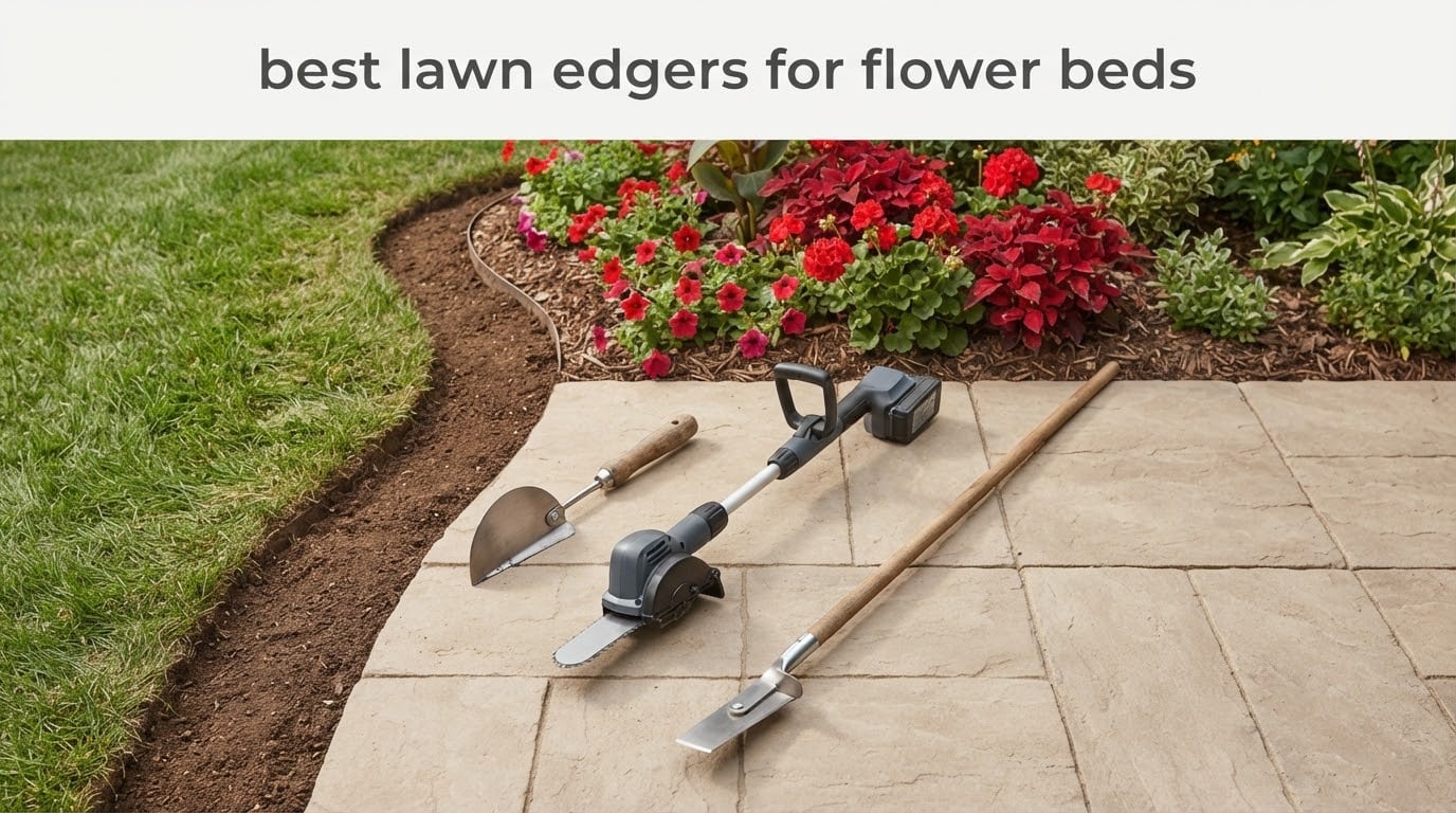 best lawn edgers for flower beds