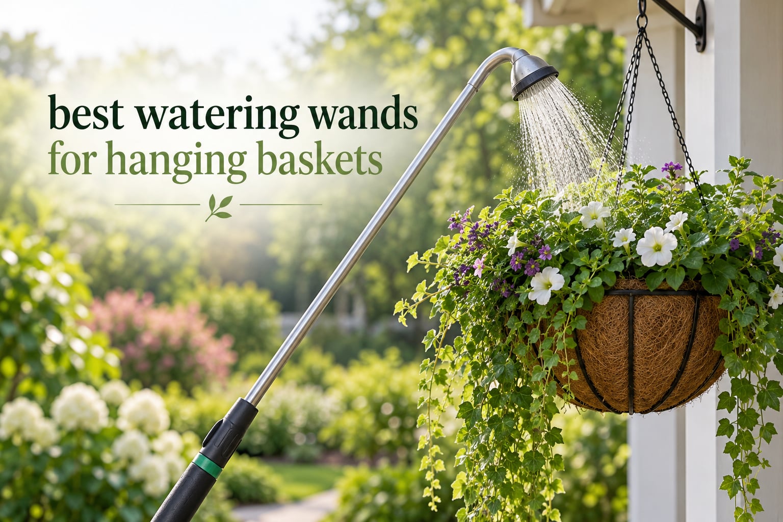 best watering wands for hanging baskets