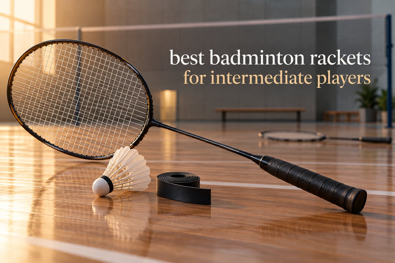 best badminton rackets for intermediate players