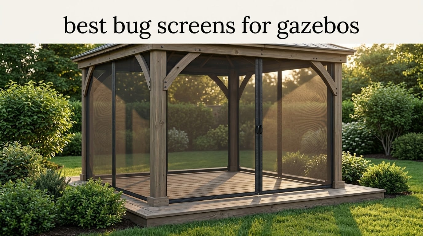 best bug screens for gazebos