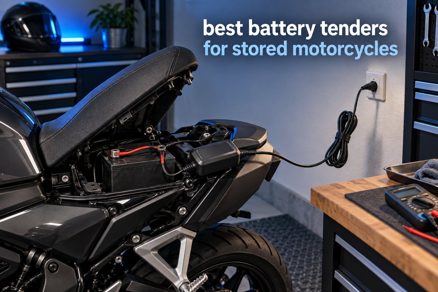 best battery tenders for stored motorcycles