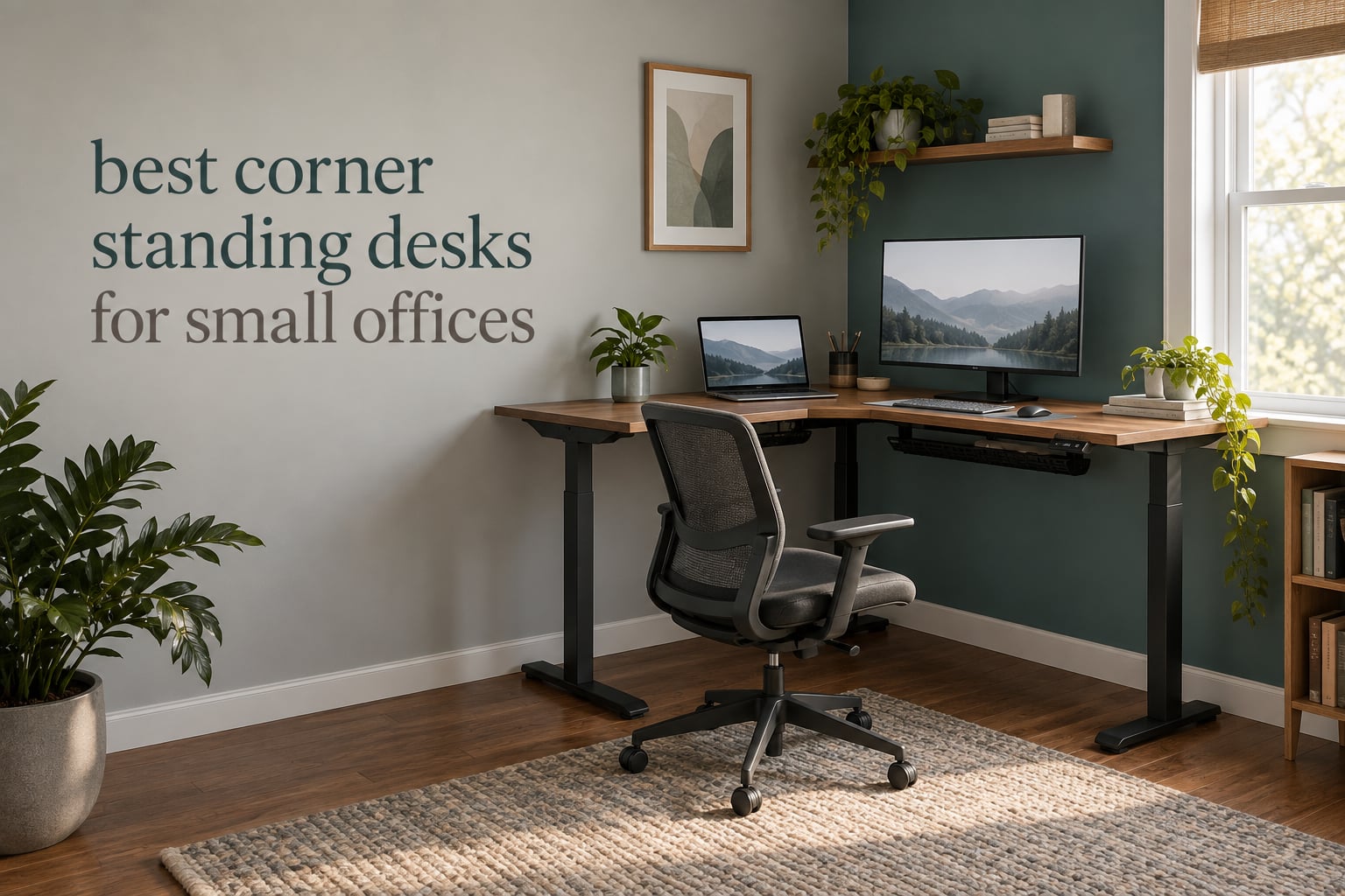 best corner standing desks for small offices