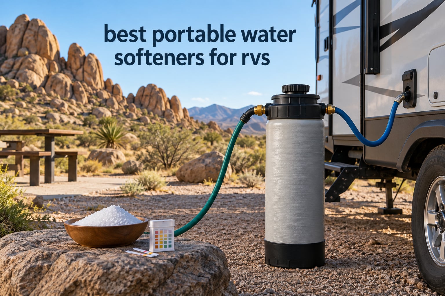 best portable water softeners for rvs