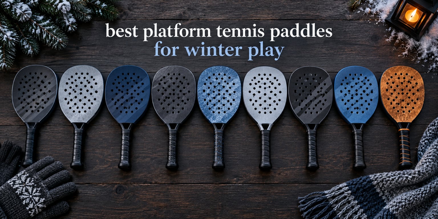 best platform tennis paddles for winter play