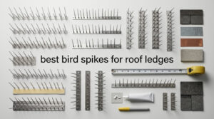 best bird spikes for roof ledges