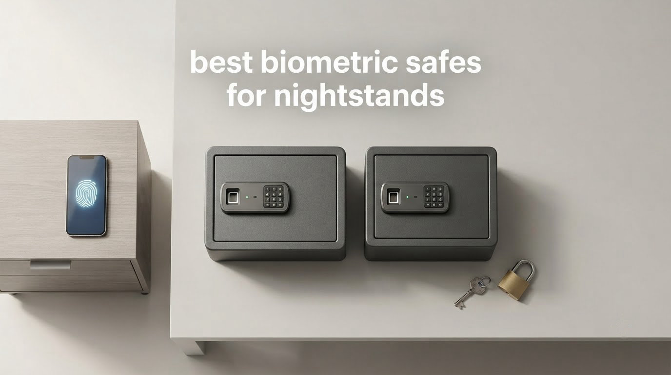 best biometric safes for nightstands