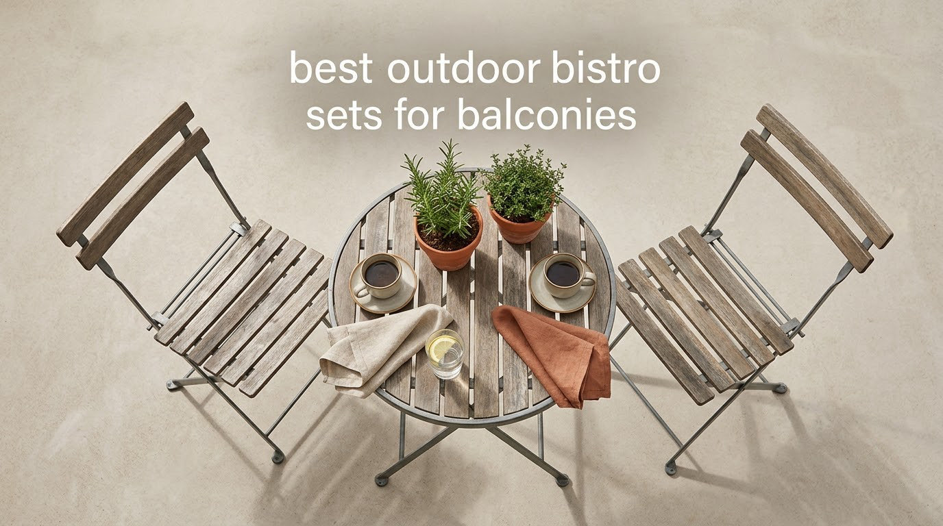 best outdoor bistro sets for balconies